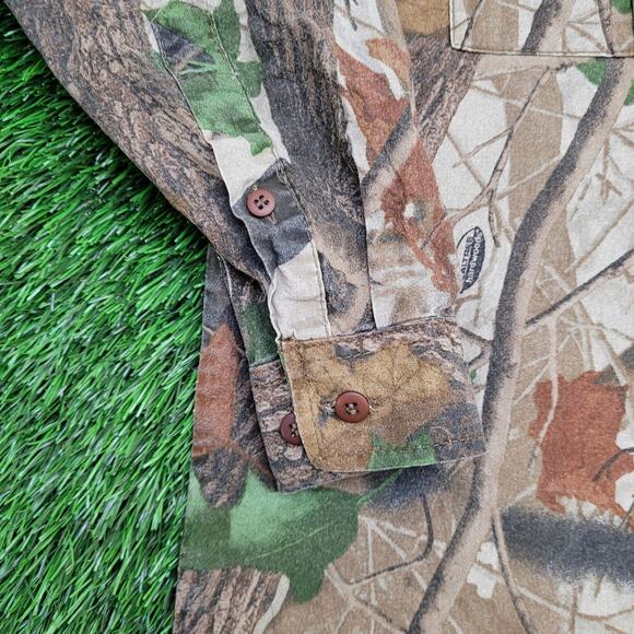 Vintage Ranger RealTree Camo Button Shirt XL 24x32 Hardwoods - Picture 11 of 14
